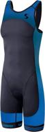 women's one piece open back trisuit - synergy triathlon tri suit logo