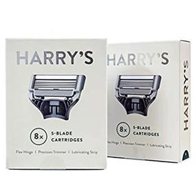 img 4 attached to 🪒 Harry's Men's Razor Blade Refills - Pack of 8 (Twin Pack) - Improved SEO-friendly Title