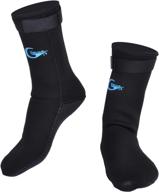 🏊 yonsub 3mm/5mm diving socks: flexible anti-slip wetsuit boots for ultimate comfort in beach & water activities logo