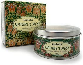 img 3 attached to Goloka Travel Tin Candle Natures