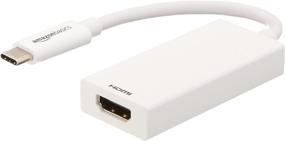 img 4 attached to Адаптер Amazon Basics USB 3.1 Type-C к HDMI - белый, набор из 5 штук: Надежное и доступное подключение HDMI