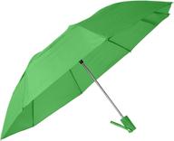 strombergbrand vented windproof umbrella green logo