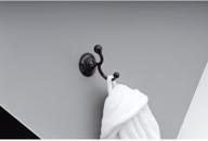 🛁 providence double towel hook, spotshield venetian bronze, delta bathroom accessories - 134439 logo