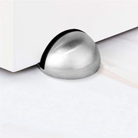img 4 attached to 🚪 TPOHH Stainless Doorstop with Strong Adhesive - Ideal for Commercial Doors