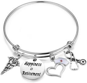 img 4 attached to ENSIANTH Retirement Happiness Bracelet Doctor