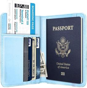 img 2 attached to 🛂 Passport Cover with Travel Wallet - Essential Travel Accessories and Holder