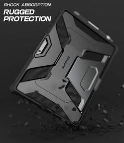 img 1 attached to SUPCASE [UB PRO Series] Full-Body Kickstand Rugged Protective Case for Surface Pro 7/Pro 6 - Reliable Protection in Black