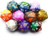 🎲 explore smartdealspro's 10-pack color sided polyhedral set for ultimate gaming experience! логотип