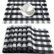 🏡 enhance your farmhouse decor with dolopl placemats: stylish table decorations логотип