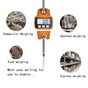 img 3 attached to 🔍 Hanging Weight Scale: Industrial Heavy Duty for Farm Test, Measure & Inspect – Accurate and Robust