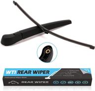 wti rear windshield wiper kit for bmw 2007-2013 x5 x5m e70 suv - compatible with 61627206357, new replacement accessories parts logo