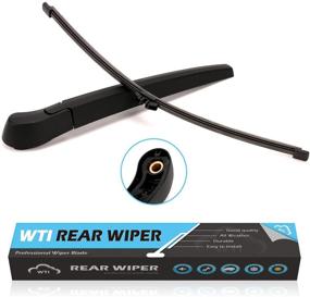 img 4 attached to WTI Rear Windshield Wiper Kit for BMW 2007-2013 X5 X5M E70 SUV - Compatible with 61627206357, New Replacement Accessories Parts