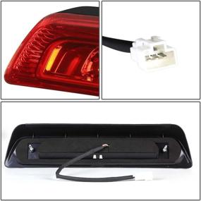 img 1 attached to DNA Motoring 3BLTTU07LEDRD High Mount LED Thrid Tail Brake Light [For 07-18 Tundra]