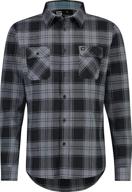 👕 jolt gear dry flannel shirt: ultimate men's clothing for stylish shirts! logo