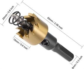 img 3 attached to Uxcell Drill Stainless Steel Metal