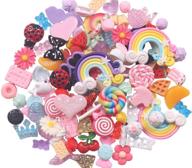 🎨 50-piece mix resin embellishments for scrapbooking, diy crafts, applique decorations, flatback slime charms | yaka arts & crafts supplies logo