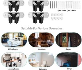 img 3 attached to 🛁 The Ultimate CWOVRS Stainless Organizer: Mountable Bathroom Solution!