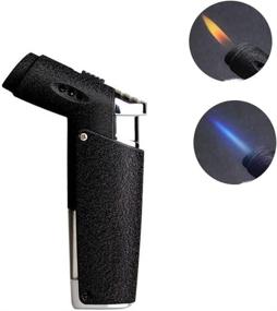 img 3 attached to 🔥 Versatile Cigar Lighter: Windproof, Refillable - Soft Flame or Jet Flame, Butane Gas Powered