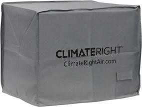 img 2 attached to 🔒 Grey Canvas Storage Cover for ClimateRight CR2500ACH and CR5000ACH