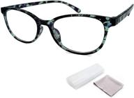 👓 advanced reading glasses: lightweight, blue light blocking eyeglasses for men and women logo