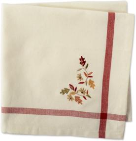 img 2 attached to DII Fall Foliage Table Collection: 20x20 Autumn Leaves Napkins, Pack of 6 - Perfect for Autumn Decor