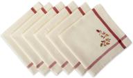 dii fall foliage table collection: 20x20 autumn leaves napkins, pack of 6 - perfect for autumn decor logo