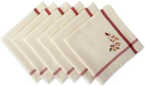 img 4 attached to DII Fall Foliage Table Collection: 20x20 Autumn Leaves Napkins, Pack of 6 - Perfect for Autumn Decor