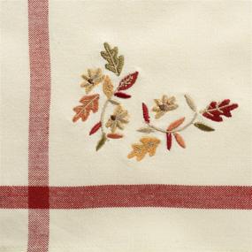 img 3 attached to DII Fall Foliage Table Collection: 20x20 Autumn Leaves Napkins, Pack of 6 - Perfect for Autumn Decor