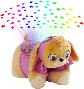 img 4 attached to 🐾 Pillow Pets Paw Patrol Skye Sleeptime Lite: The Nickelodeon Stuffed Animal Nightlight You'll Love!