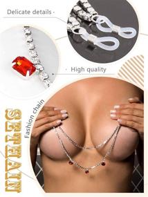 img 1 attached to ELABEST Piercing Silicone Crystal Nipplerings