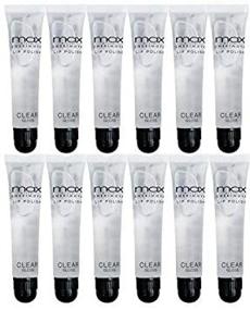img 1 attached to Wholesale Bundle of 12 Max Cherimoya Clear Lip Polish Makeup