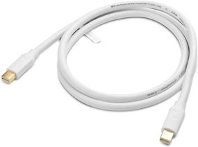 img 3 attached to 🔌 Кабель Cable Matters Mini DisplayPort на Mini DisplayPort 4K белого цвета 3 фута - несовместим с Thunderbolt, не поддерживает iMac и режим ориентированного дисплея