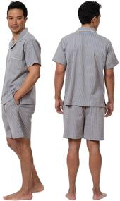 img 3 attached to Charcoal Men's PajamaGram Set - Stylish & Cozy Sleepwear