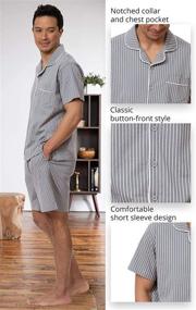 img 1 attached to Charcoal Men's PajamaGram Set - Stylish & Cozy Sleepwear