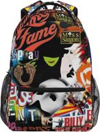 cropped broadway collage backpack laptop logo