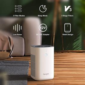 img 3 attached to 🌬️ Powerful HEPA Air Purifiers - Eliminate 99.97% of Odor, Dust, Pet Hair, and Smoke in Large Rooms at Home