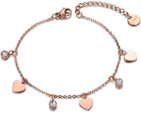 img 4 attached to Lokaerlry Stainless Crystal Bracelets Bracelet