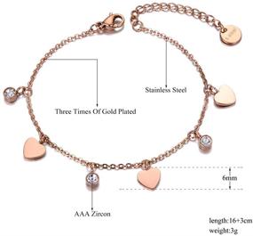img 3 attached to Lokaerlry Stainless Crystal Bracelets Bracelet