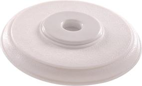 img 2 attached to 🚪 Hillman Hardware Essentials 852092: Self Adhesive Wall Mount Door Stop in White - 5-3/8" Cover Up Solution