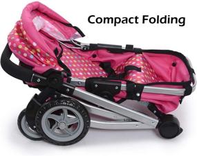 img 1 attached to 👶 Adjustable Swiveling Exquisite Buggy Stroller