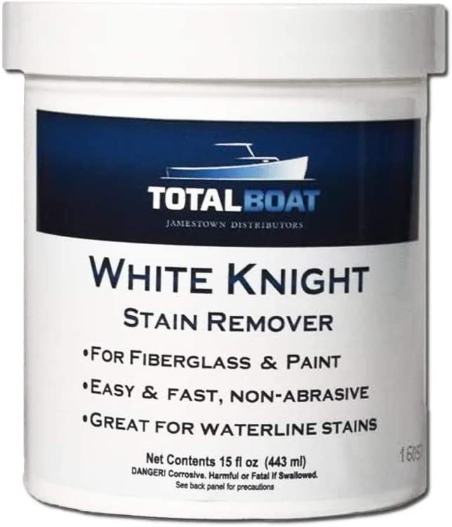 totalboat white knight fiberglass remover 로고