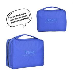 img 3 attached to Moor Waterproof Organizer Toiletry Cosmetic