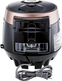 img 2 attached to Cuckoo CRP-P0609S: 6-Cup (Uncooked) Pressure Rice Cooker with 12 Menu Options, Made in Korea - Black/Copper