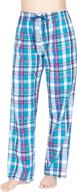👚 womens super flannel plaid pajama: comfortable lingerie, sleep & lounge attire for women logo