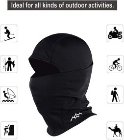 img 1 attached to TRAILSIDE SUPPLY CO Balaclava Lightweight Motorcycle Outdoor Recreation