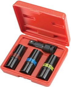 img 3 attached to 🔧 TEKTON 1/2 Inch Drive 6-Point Impact Flip Socket Set (4-Piece) - Ultimate Versatility and Durability with the 4950 model