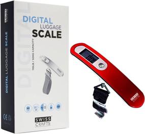 img 1 attached to Swiss Crafts Digital Accurate Traveler Travel Accessories and Luggage Scales