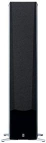 img 1 attached to 🔊 Black Yamaha NS-555 3-Way Tower Speaker with Bass Reflex (Each)