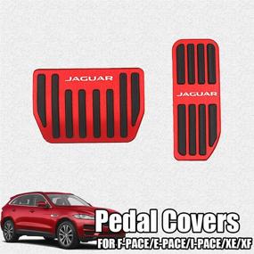 img 4 attached to Aluminium Alloy Gas Accelerator Pedal Covers Interior Accessories and Pedals & Pedal Accessories