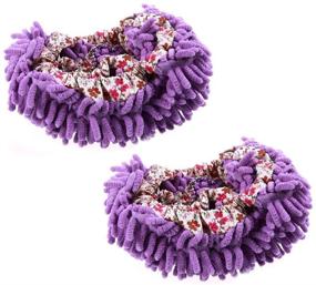 img 2 attached to Microfiber Slippers Chenille Washable Polishing